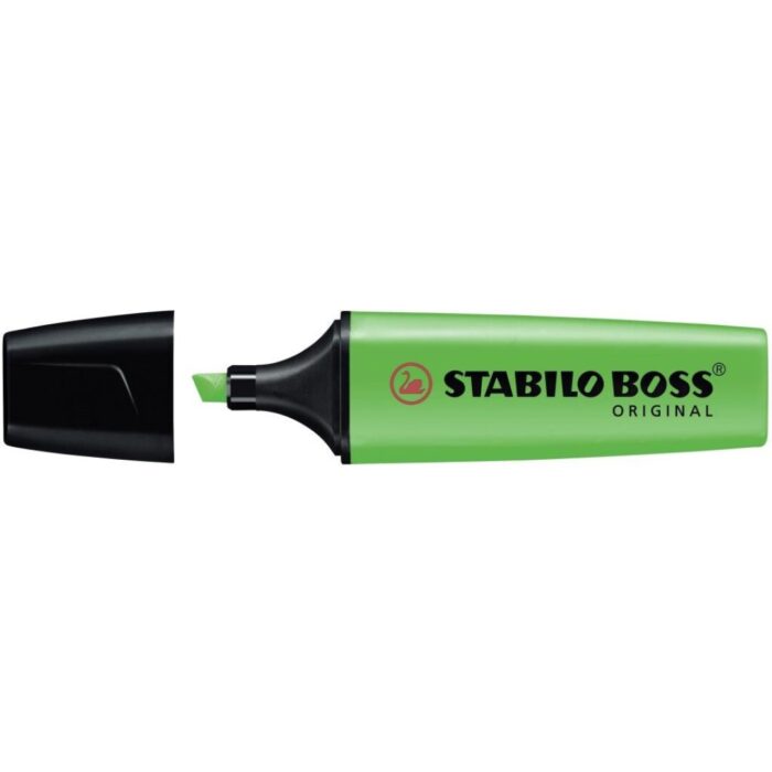 FLUORESCENTE STABILO BOSS VERDE