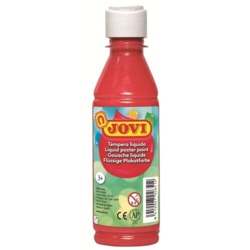 TEMPERA JOVI 250ML.LIQUIDA BERMELLON