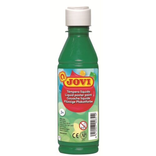 TEMPERA JOVI 250ML.LIQUIDA VERDE OSCURO