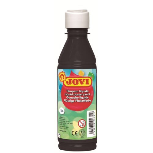 TEMPERA JOVI 250ML.LIQUIDA NEGRO