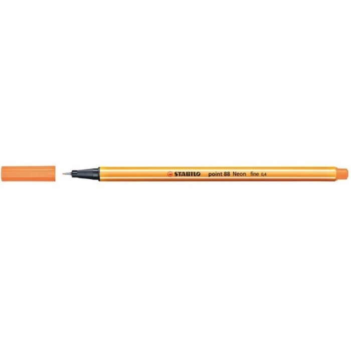 ROTULADOR STABILO POINT 88 Nº054 NARANJA NEON