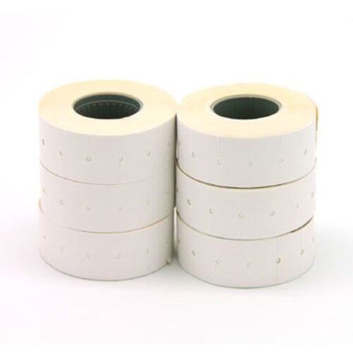 ETIQUETA MAQUINA APLI 21X12 BLANCA PACK 6 ROLLOS