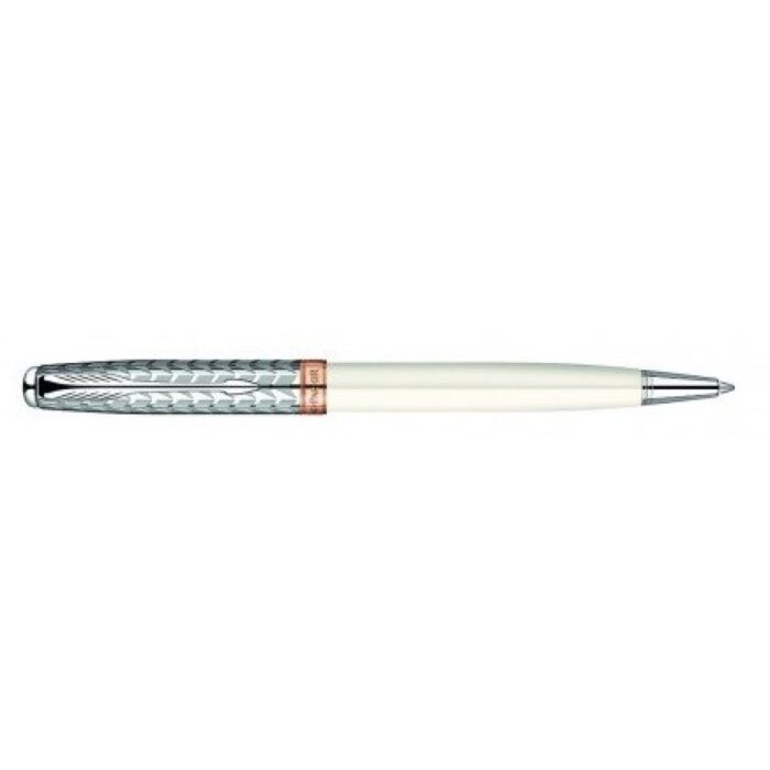 PARKER BOLIGRAFO SONNET PERLA Y PLATA