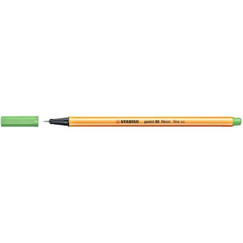 ROTULADOR STABILO POINT 88 Nº033 VERDE NEON