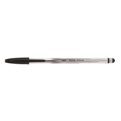 BOLIGRAFO BIC CRISTAL STYLUS C/GOMA TABLET NEGRO