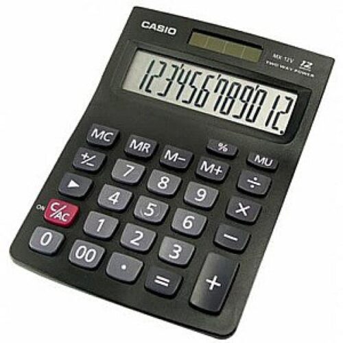 CALCULADORA CASIO MX12BW