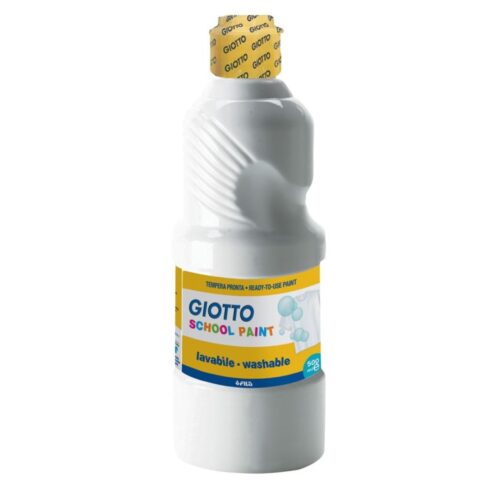 TEMPERA GIOTTO LAVABLE 500ML BLANCA