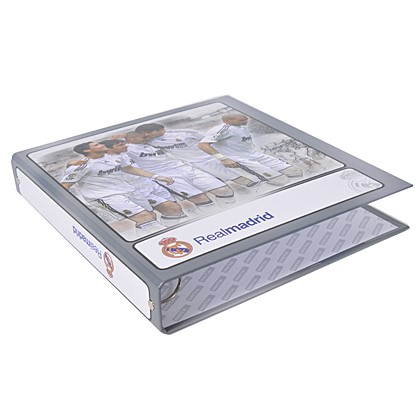 CARPETA 4º 4 ANILLAS 25MM REAL MADRID