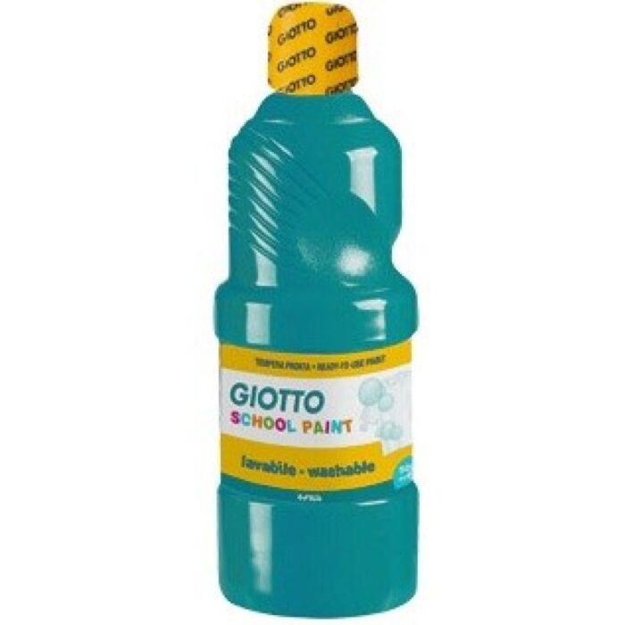 TEMPERA GIOTTO LAVABLE 500ML TURQUESA