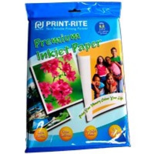 PAPEL A4 PRINT-RITE BRILLOMATE 105GR 100H