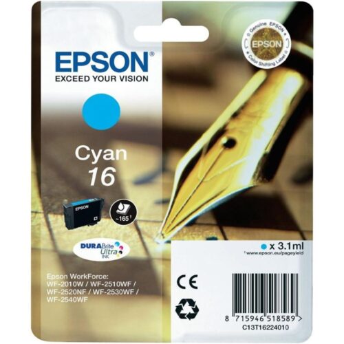 CARTUCHO EPSON ORIG.16 CYAN