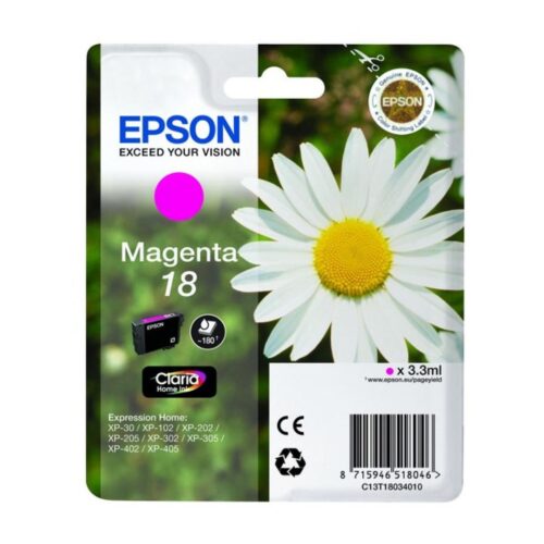 CARTUCHO EPSON ORIG.T18 MAGENTA