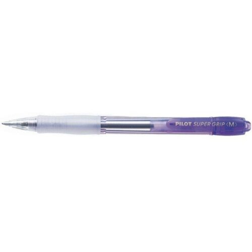 BOLIGRAFO PILOT SUPERGRIP NEON VIOLETA