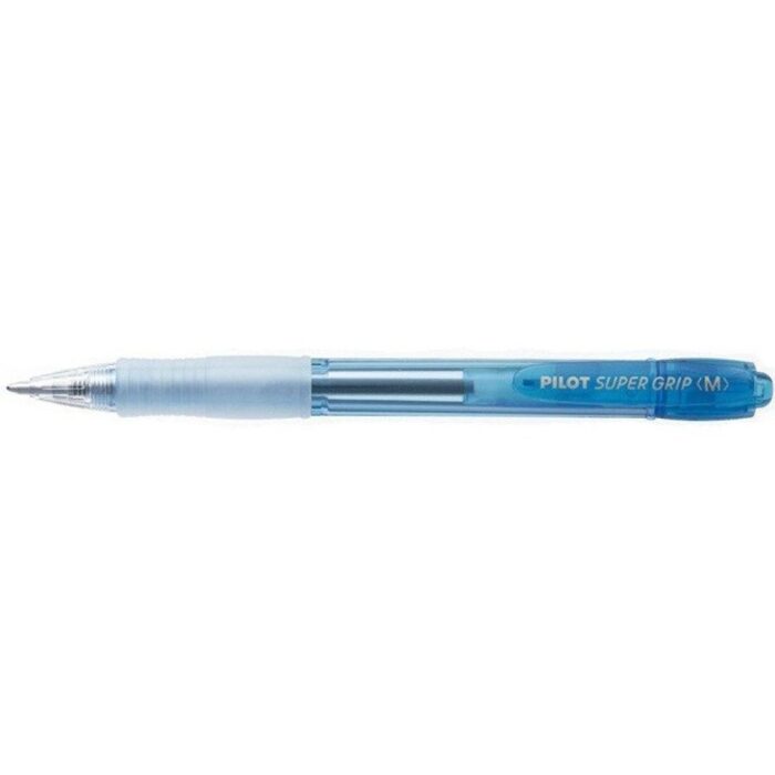 BOLIGRAFO PILOT SUPERGRIP NEON AZUL CLARO