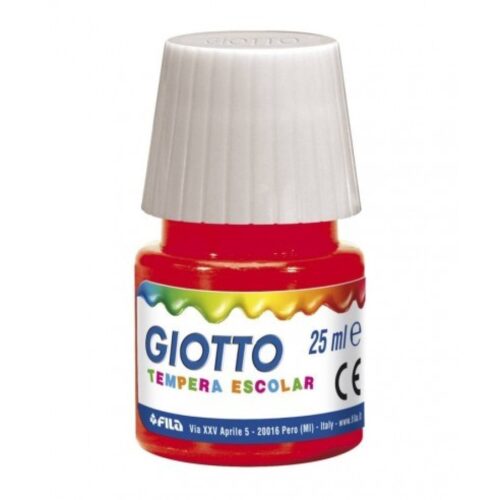 TEMPERA GIOTTO 25ML ROJO