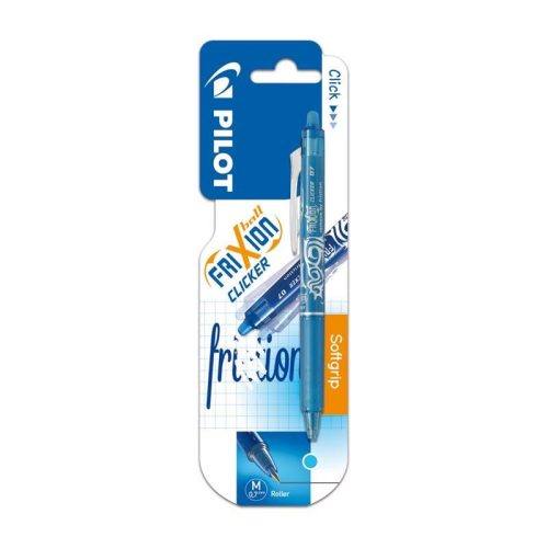 BOLIGRAFO PILOT FRIXION CLICKER AZUL CLARO