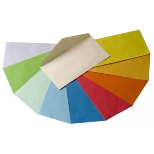 SOBRE COLORES 160X220 80GR CREMA PAQ.25UNID