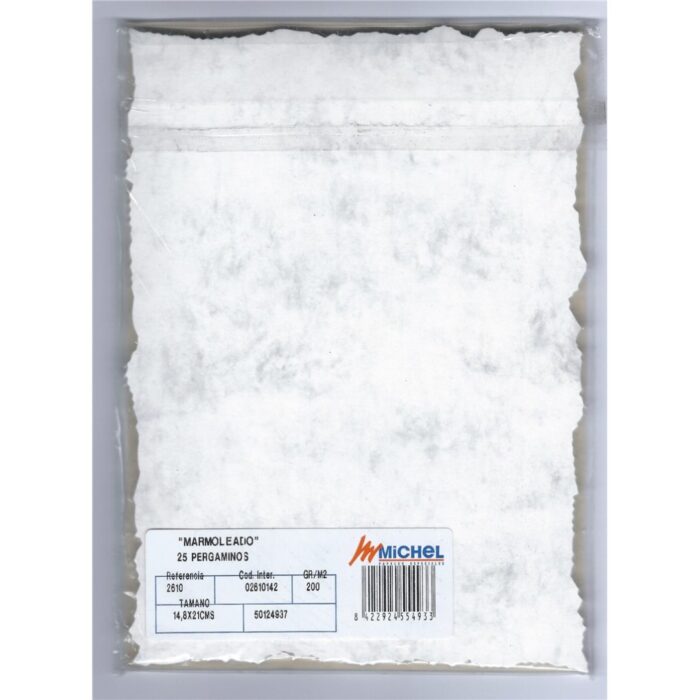 PAPEL PERGAMINO R/2610 200GR 14,8X21 PAQ.25UNID.