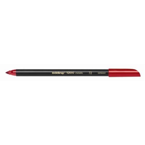 ROTULADOR EDDING 1200 Nº 72 ROJO METALICO