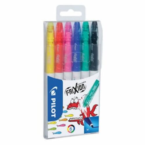 ROTULADOR PILOT FRIXION 6 COLORES