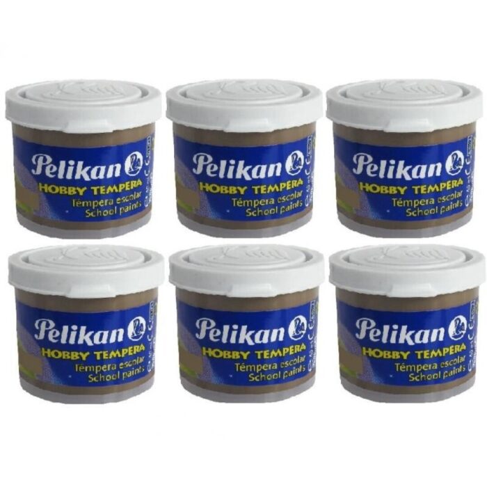 TEMPERA PELIKAN ESCOLAR 40ML SOMBRA NATURAL