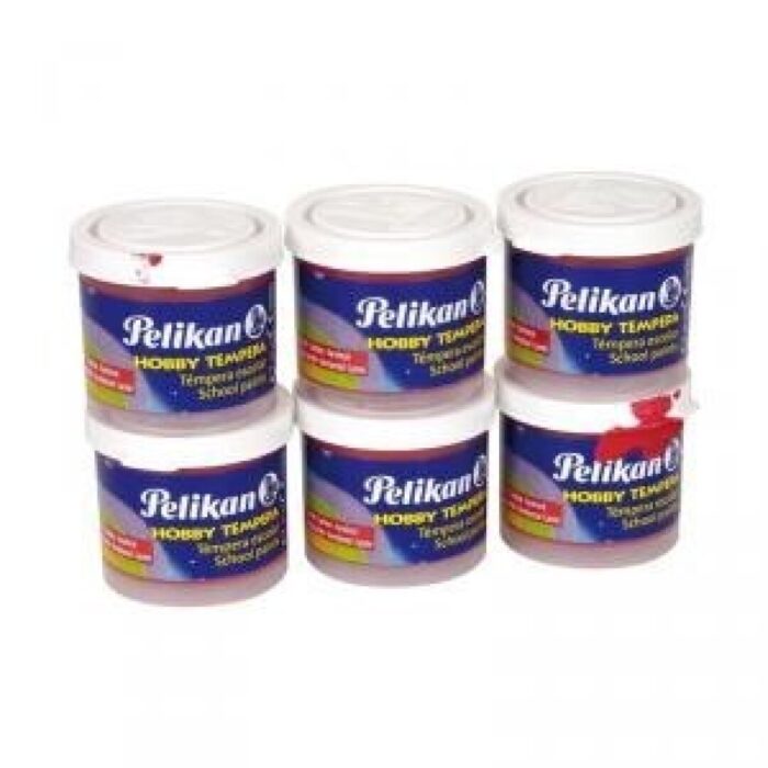 TEMPERA PELIKAN ESCOLAR 40ML ROJO CARMIN