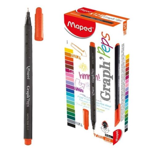 ROTULADOR MAPED GRAPHPEPS FRUITY ORANGE