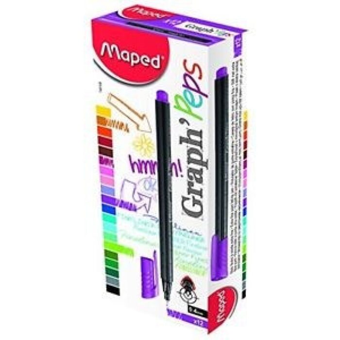 ROTULADOR MAPED GRAPHPEPS SWEETY PURPLE