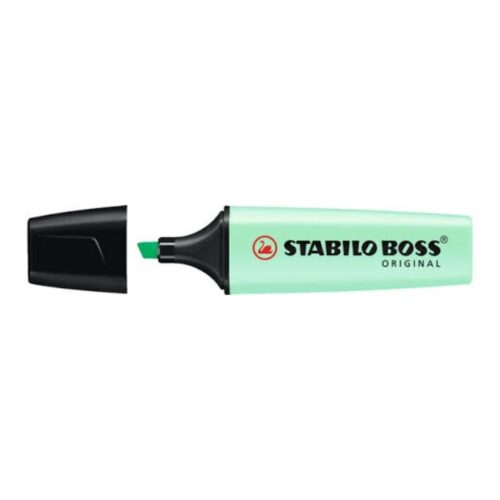 FLUORESCENTE STABILO PASTEL PIZCA DE MENTA