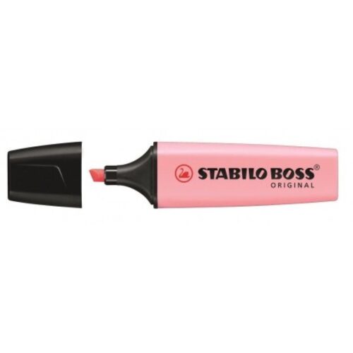 FLUORESCENTE STABILO PASTEL RUBOR ROSA