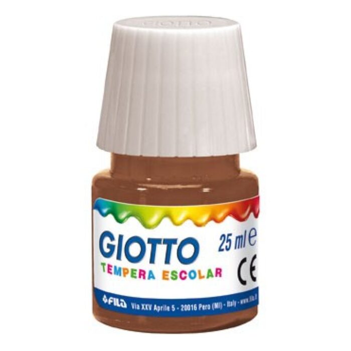 TEMPERA GIOTTO 25ML MARRON