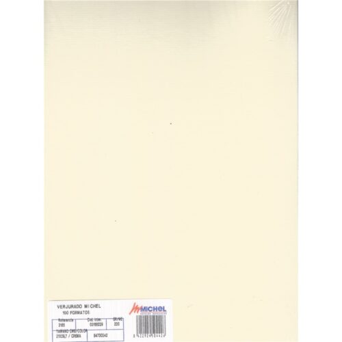 PAPEL PERGAMINO R/3155 220GR CREMA PAQ.100UNID