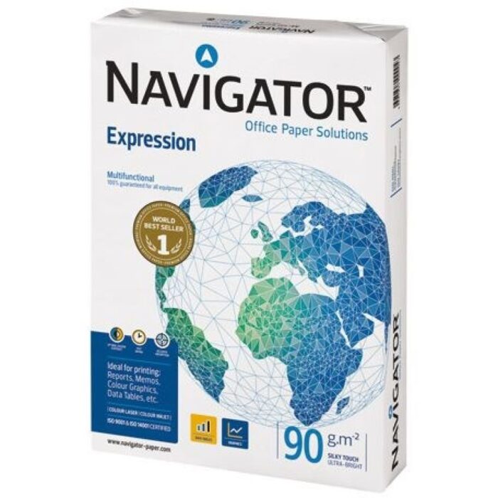 PAPEL NAVIGATOR A4 500H 90GR.