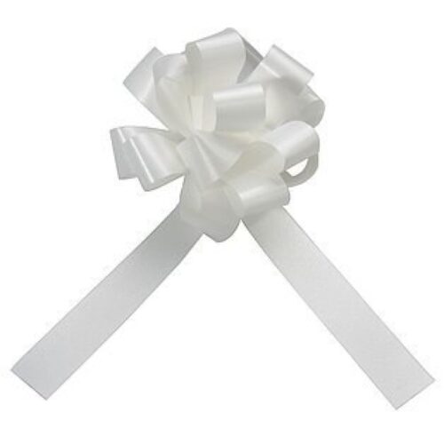 CINTA REGALO LAZO 19MM BLANCO