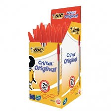 BOLIGRAFO BIC CRISTAL 1.0MM COLOR ROJO