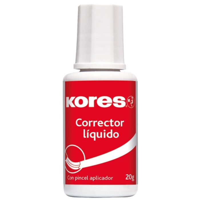 CORRECTOR KORES FRASCO PINCEL 20GR