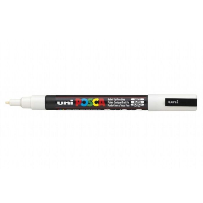 ROTULADOR UNIBALL POSCA PC-3M BLANCO