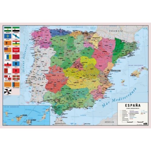 VADE ESCOLAR MAPA ESPAÑA