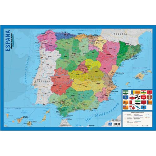 LAMINA EDUCATIVA MAPA ESPAÑA