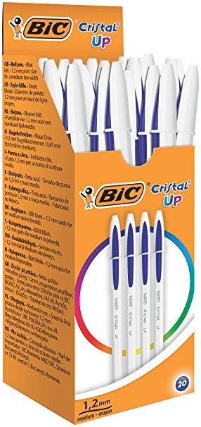 BOLIGRAFO BIC CRISTAL UP AZUL