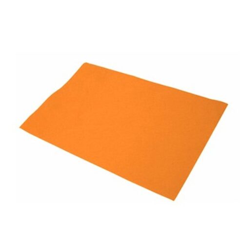 MNLDES.FIELTRO 40X60 10 LAMINAS NARANJA