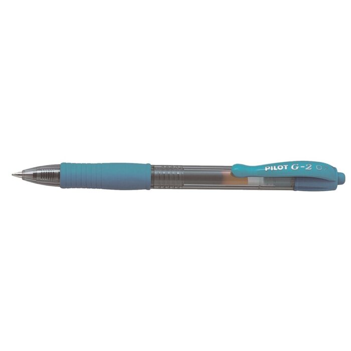 BOLIGRAFO PILOT G-2 AZUL TURQUESA