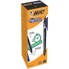 BOLIGRAFO BIC GEL-OCITY QUICK DRY NEGRO