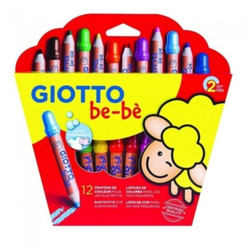 LAPIZ GIOTTO BE-BE SUPER 12COL.