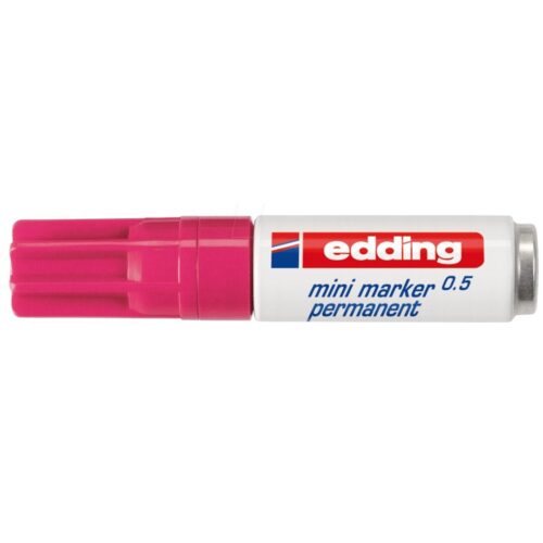 ROTULADOR EDDING MINI MARKER 0.5 CARMIN