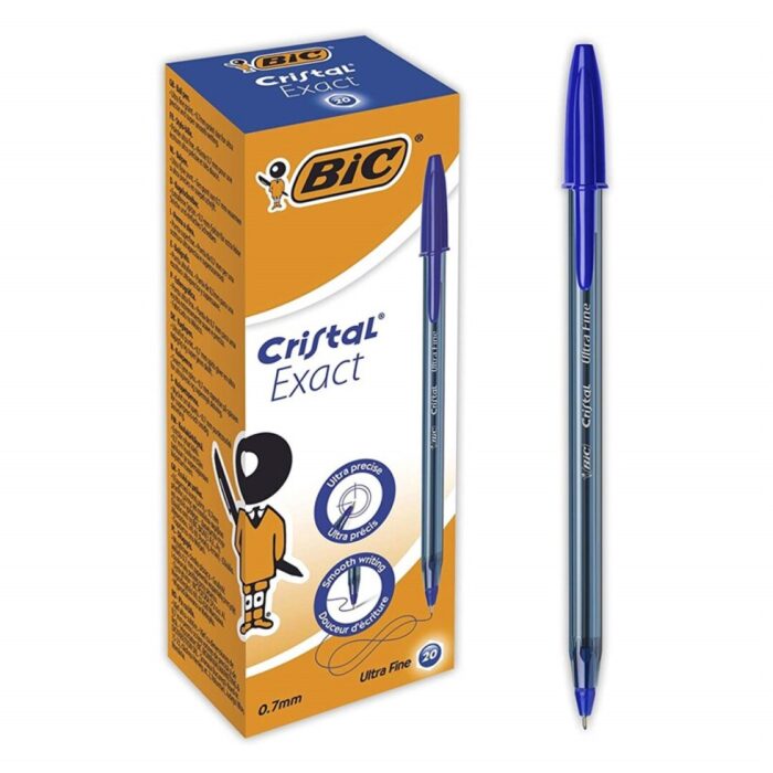 BOLIGRAFO BIC CRISTAL EXACT AZUL