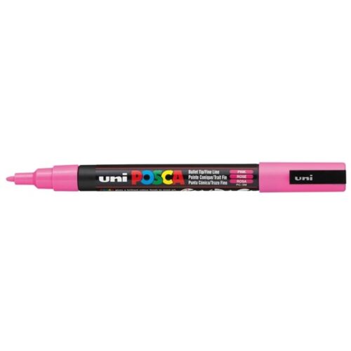 ROTULADOR UNIBALL POSCA PC-3M ROSA