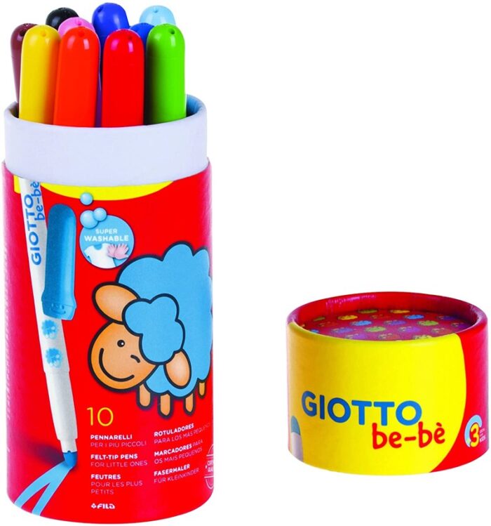 ROTULADOR GIOTTO BEBE 10 COLORES