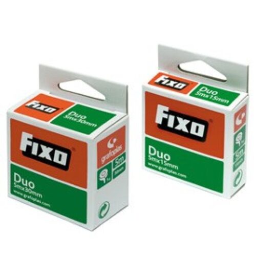 CINTA ADHESIVA FIXO 5X15 DOBLE CARA