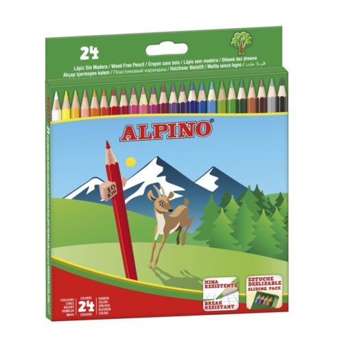 LAPIZ ALPINO 658 24 COLORES